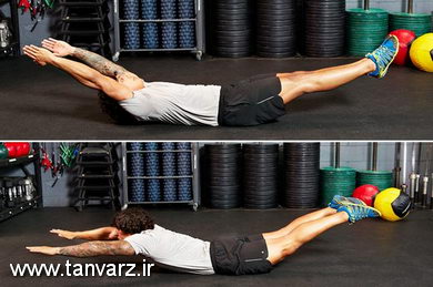 برنامه بدنسازی سیکس پک